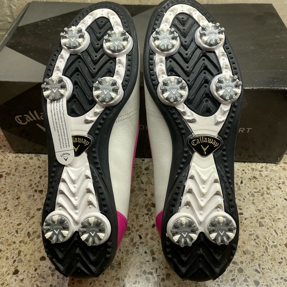 Callaway Womens Couture Half Lace Golf Shoes size 6.5 Brand New